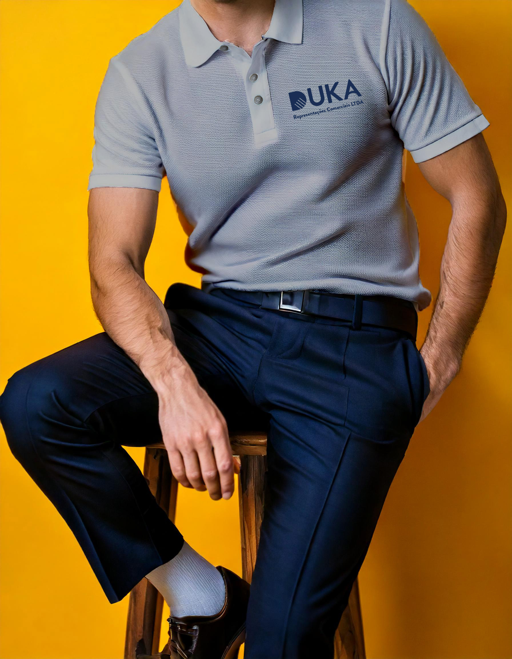 mockup camiseta modelo masculino